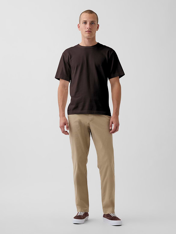 Modern Straight Khakis