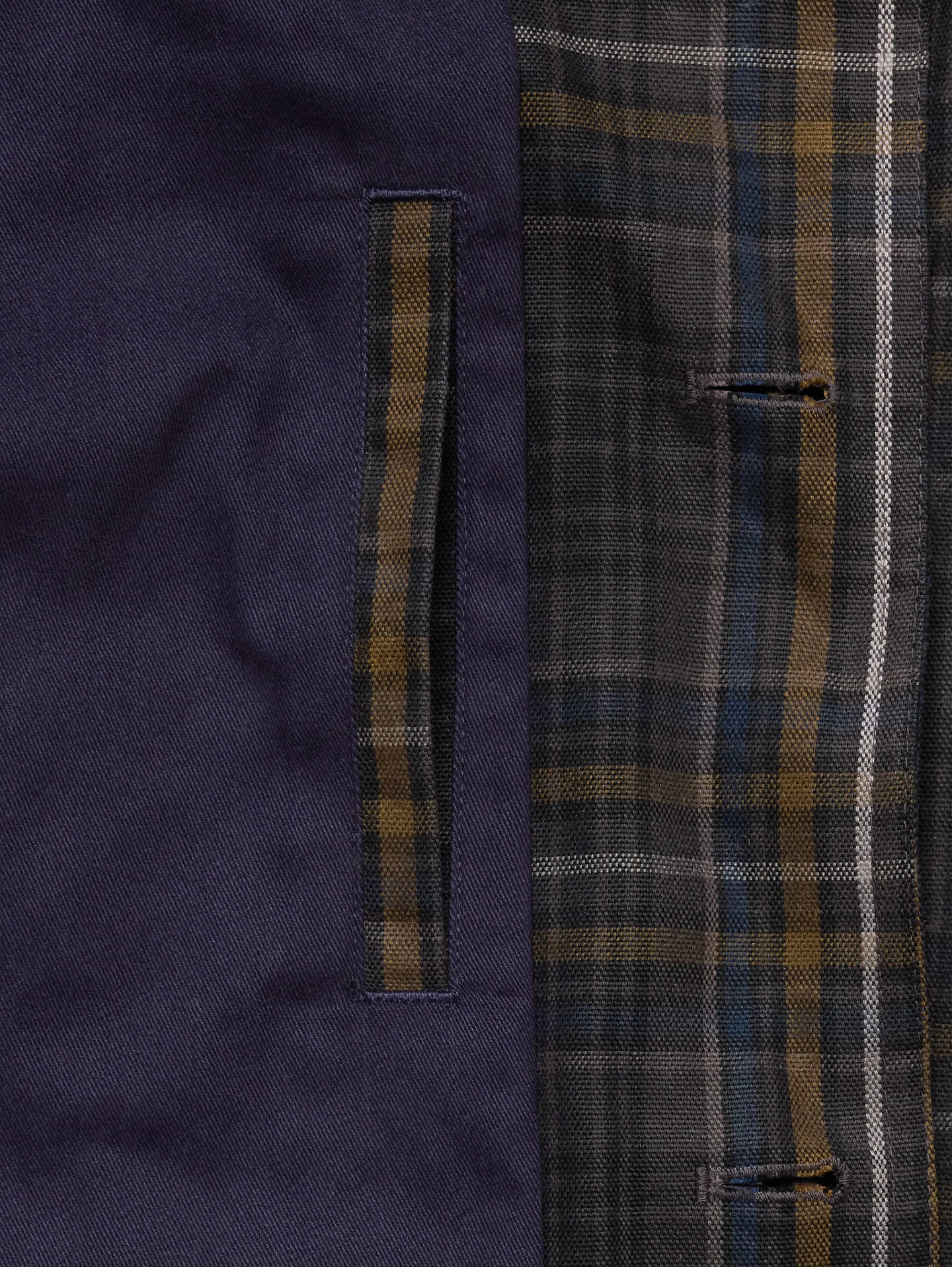 Image number 6 showing, Cotton Canvas Barn Coat with Corduroy Collar