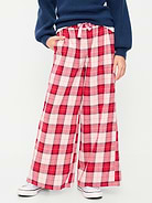 Image 1 of 4, elasticized waistband, functional drawstring, on-seam pockets, buttoned back pocket, wide leg, easy pull-on style, Product #1183294