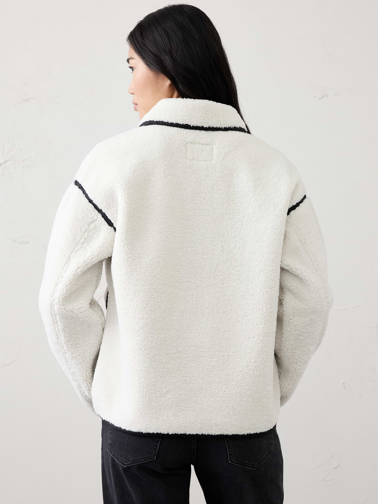 Image 2 of 4, Short Sherpa Jacket