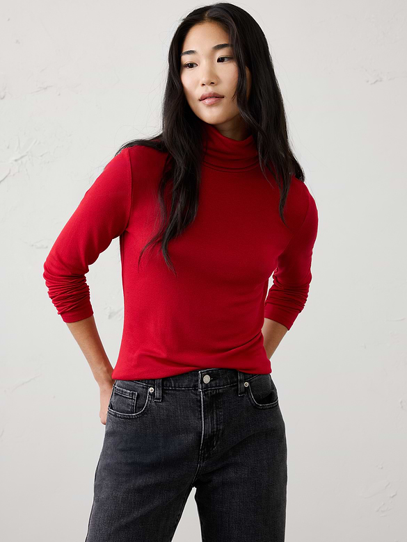 Soft Luxe Turtleneck Top