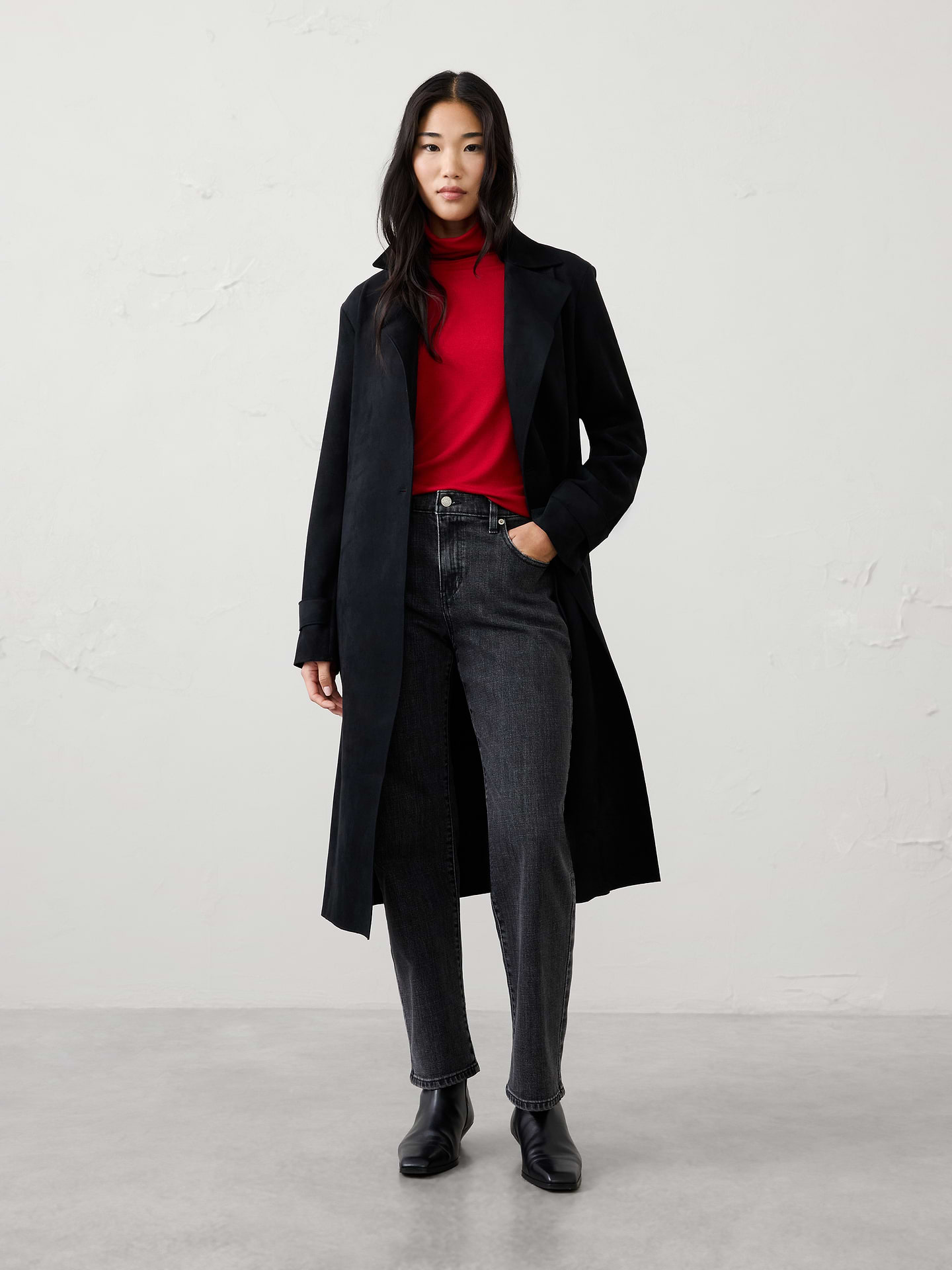 Image 6 of 7, Soft Luxe Turtleneck Top