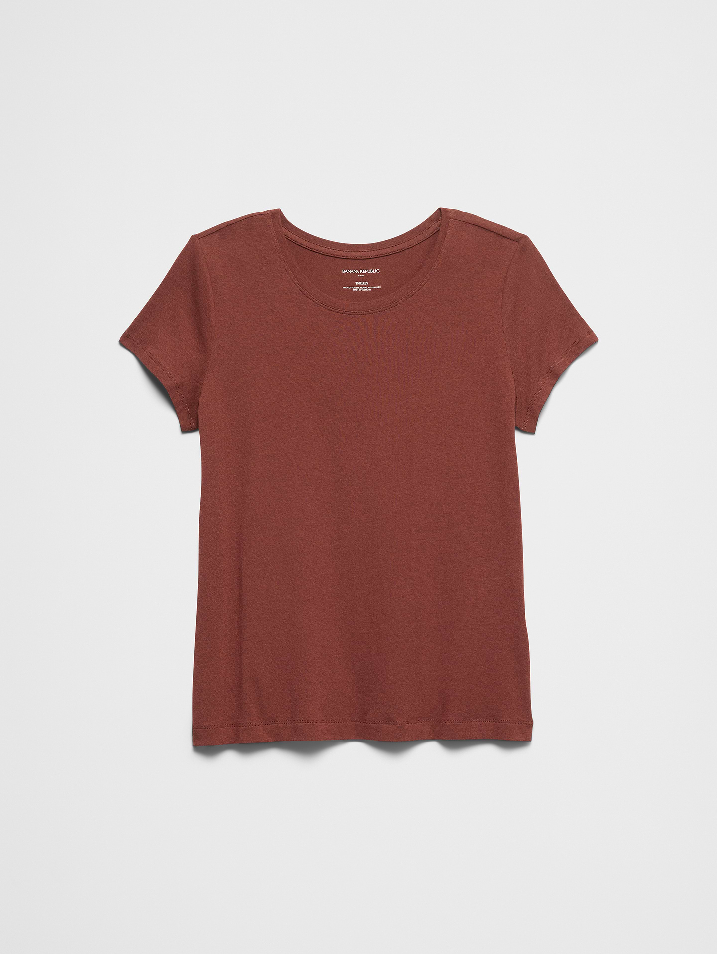 Image 4 of 8, Timeless Crew-Neck T-Shirt