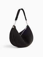 Image number 3 showing, Vegan Suede Crescent Bag