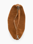 Image number 5 showing, Large Vegan Suede Crescent Bag