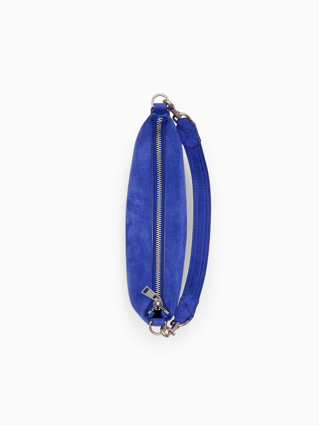 Image number 6 showing, Small Vegan Suede Crescent Crossbody