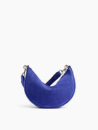 Image number 4 showing, Small Vegan Suede Crescent Crossbody