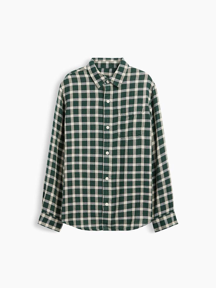 Image number 1 showing, Kids Plaid Shirt