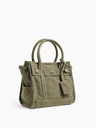 Image number 3 showing, Small Canvas Five Pocket Tote