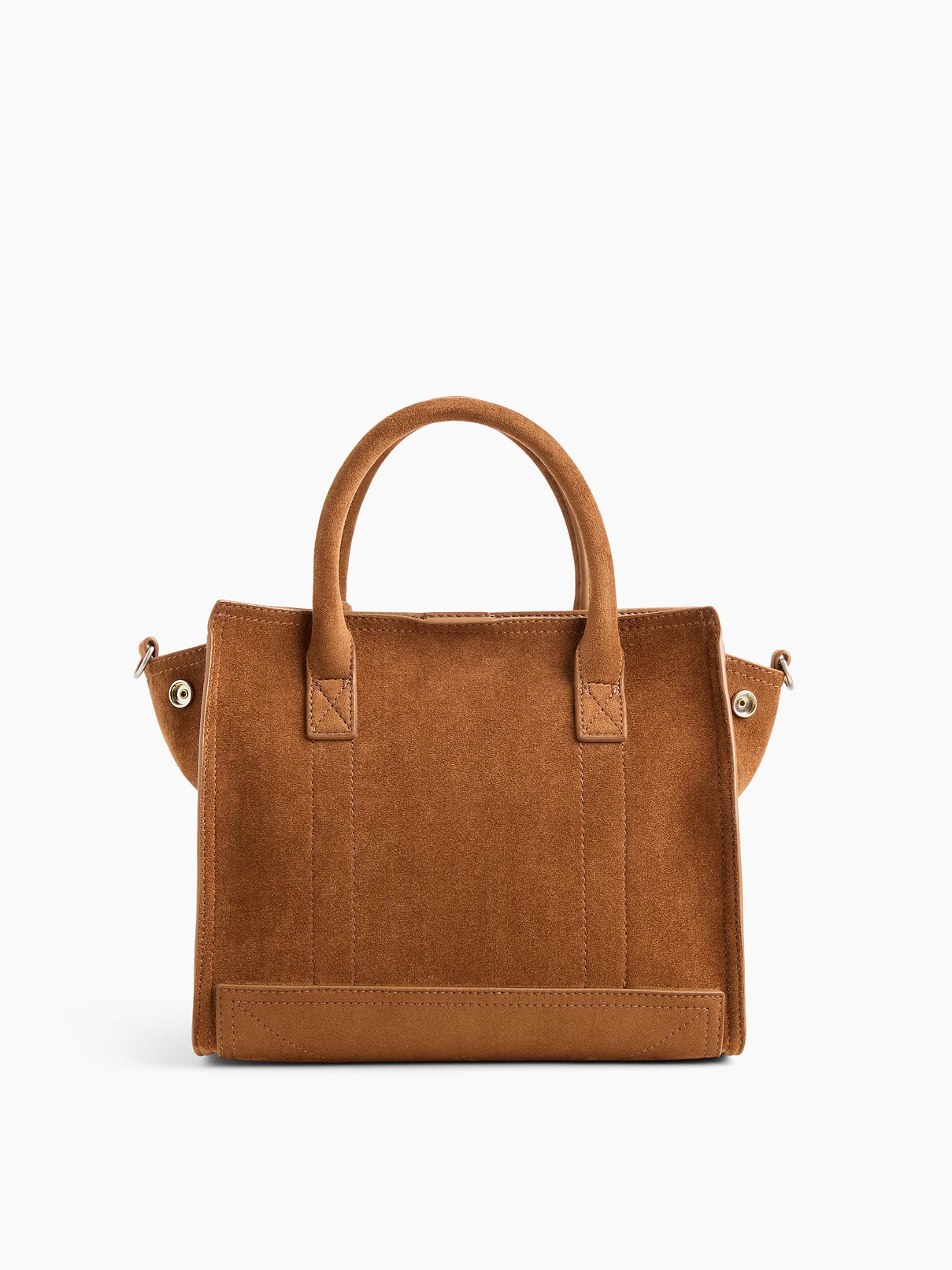 Image number 4 showing, Small Vegan Suede Five Pocket Tote