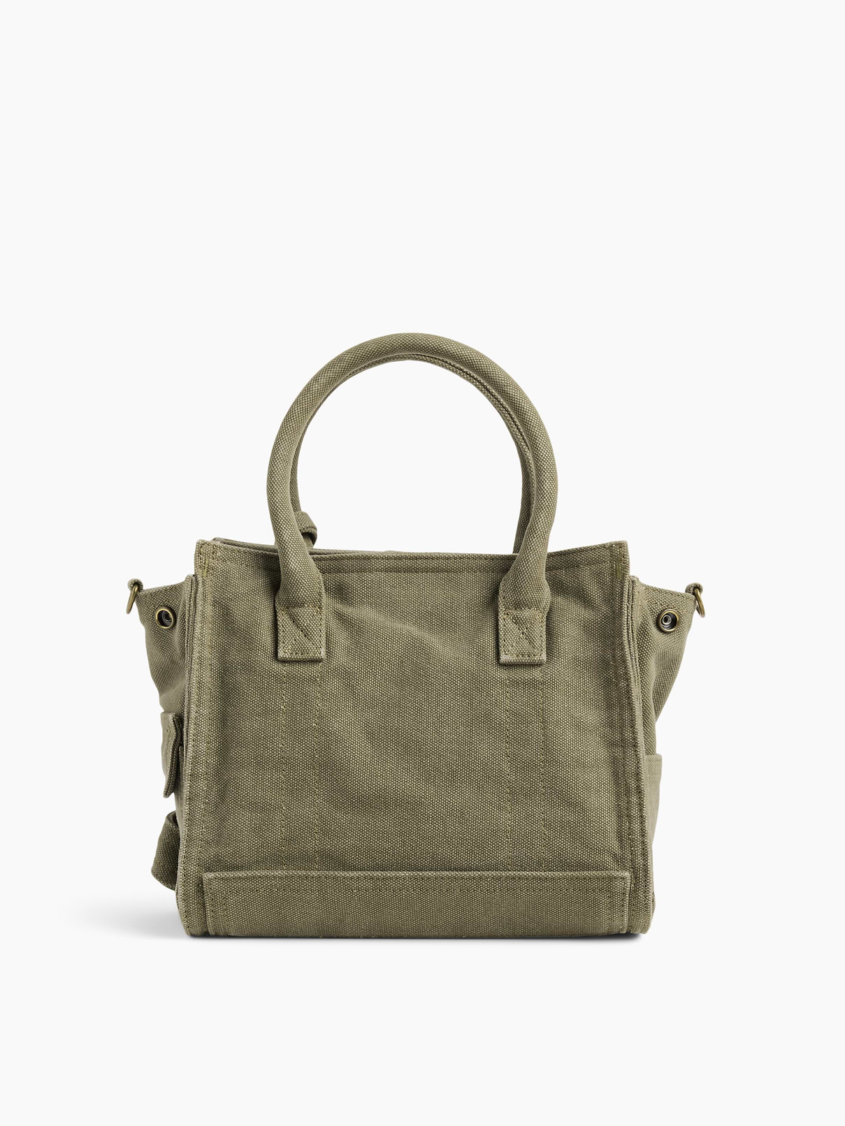 Image number 4 showing, Small Canvas Five Pocket Tote