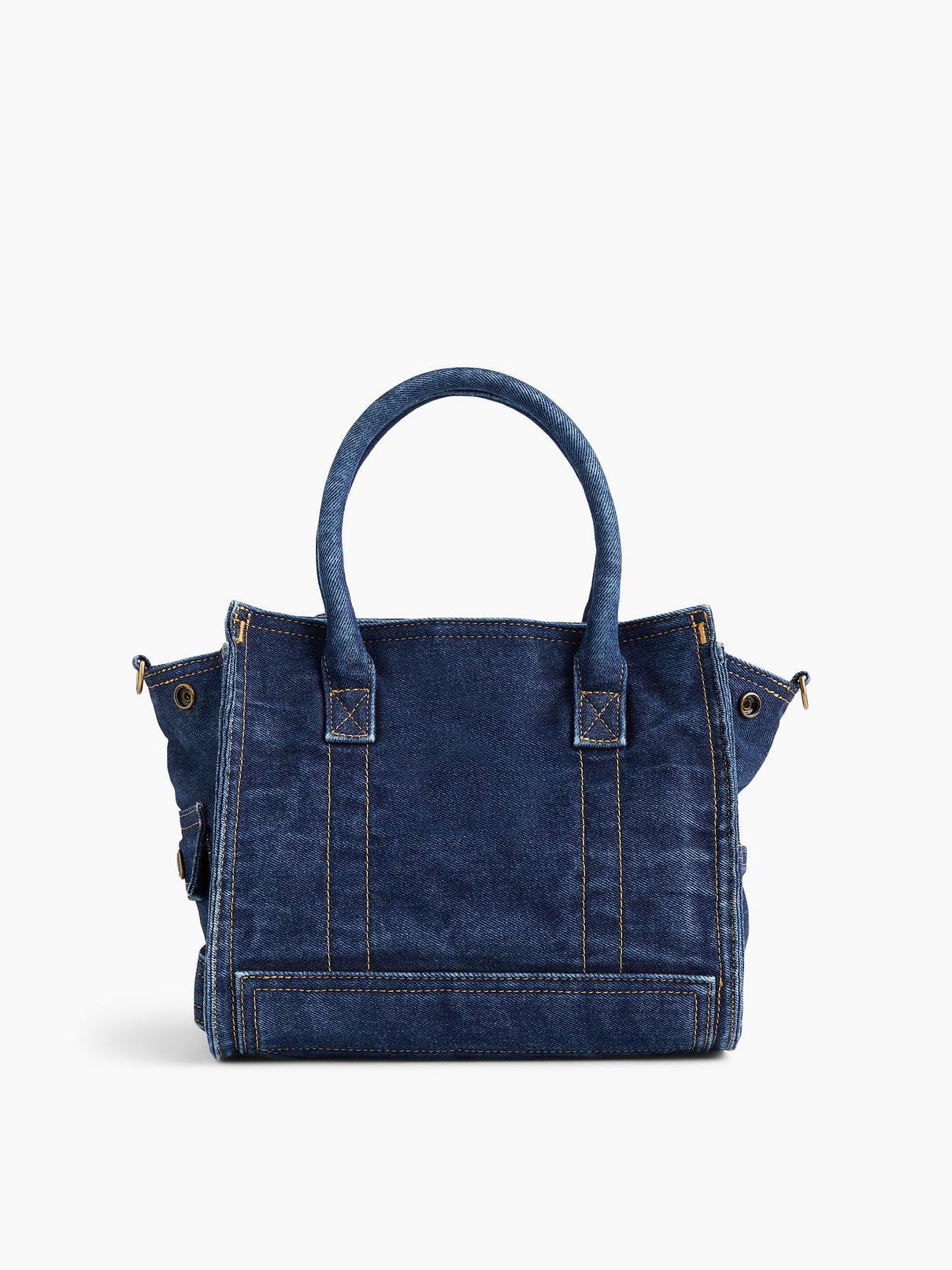 Image number 4 showing, Small Denim Five Pocket Tote