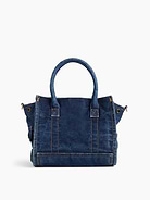 Image number 4 showing, Small Denim Five Pocket Tote