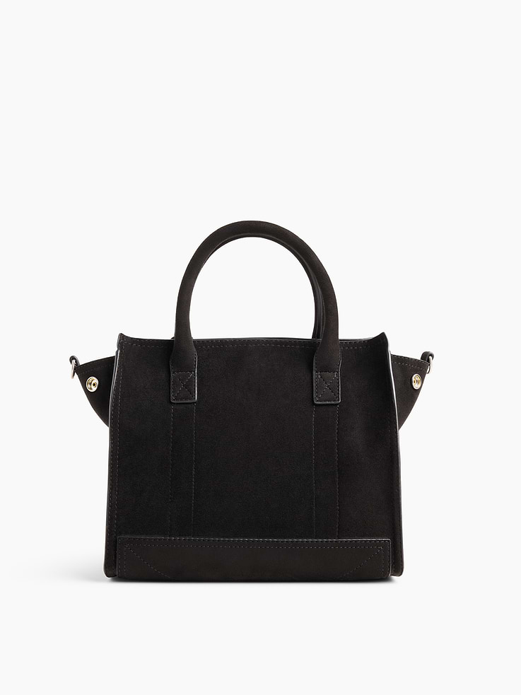 Image number 4 showing, Small Vegan Suede Five Pocket Tote