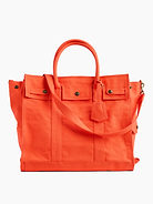 Image number 1 showing, Large Canvas Five Pocket Tote