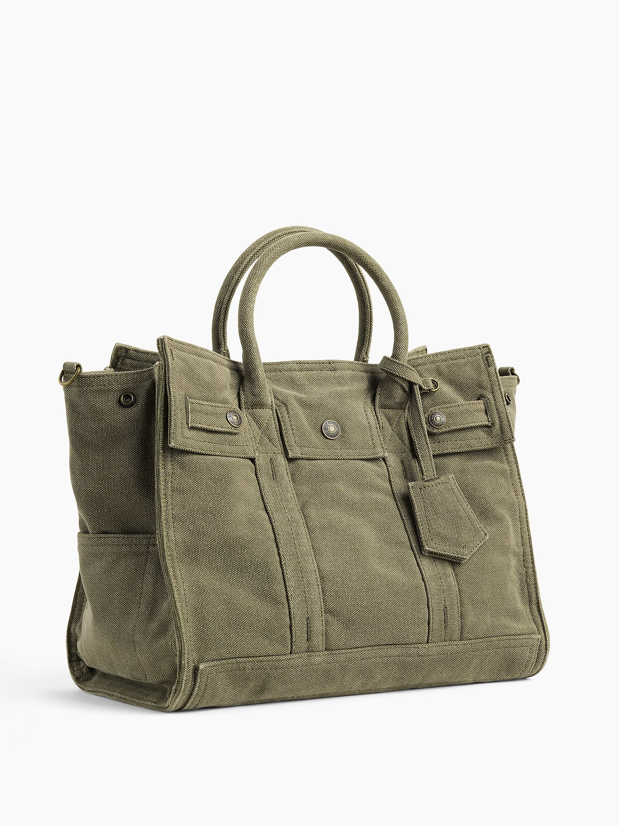 Image number 3 showing, Canvas Five Pocket Tote
