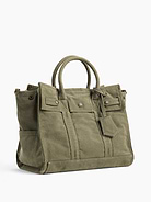 Image number 3 showing, Canvas Five Pocket Tote