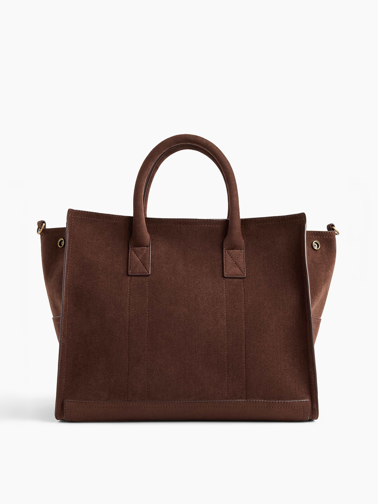Image number 4 showing, Vegan Suede Five Pocket Tote