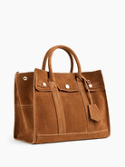 Image number 3 showing, Vegan Suede Five Pocket Tote