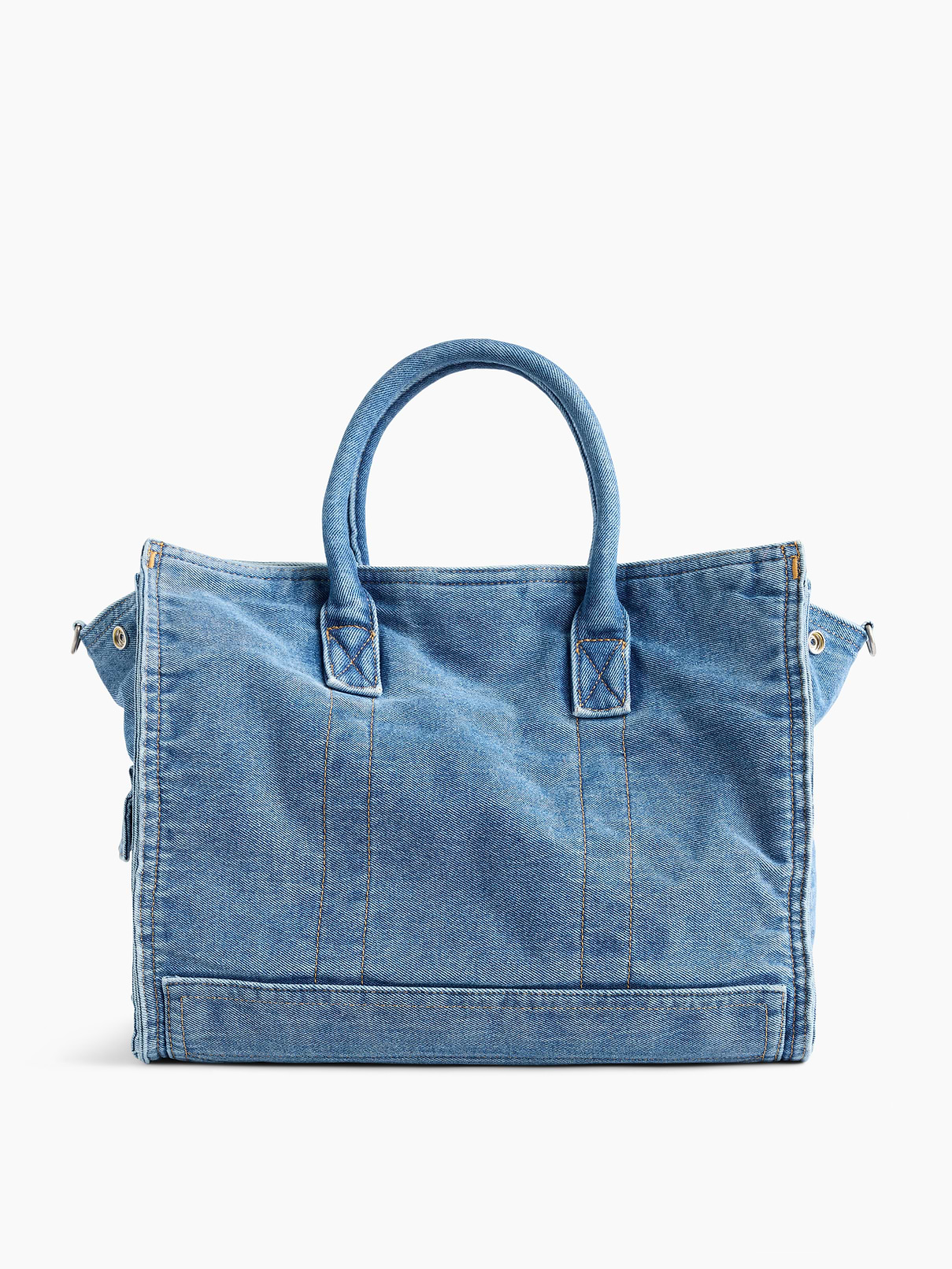 Image number 5 showing, Denim Five Pocket Tote