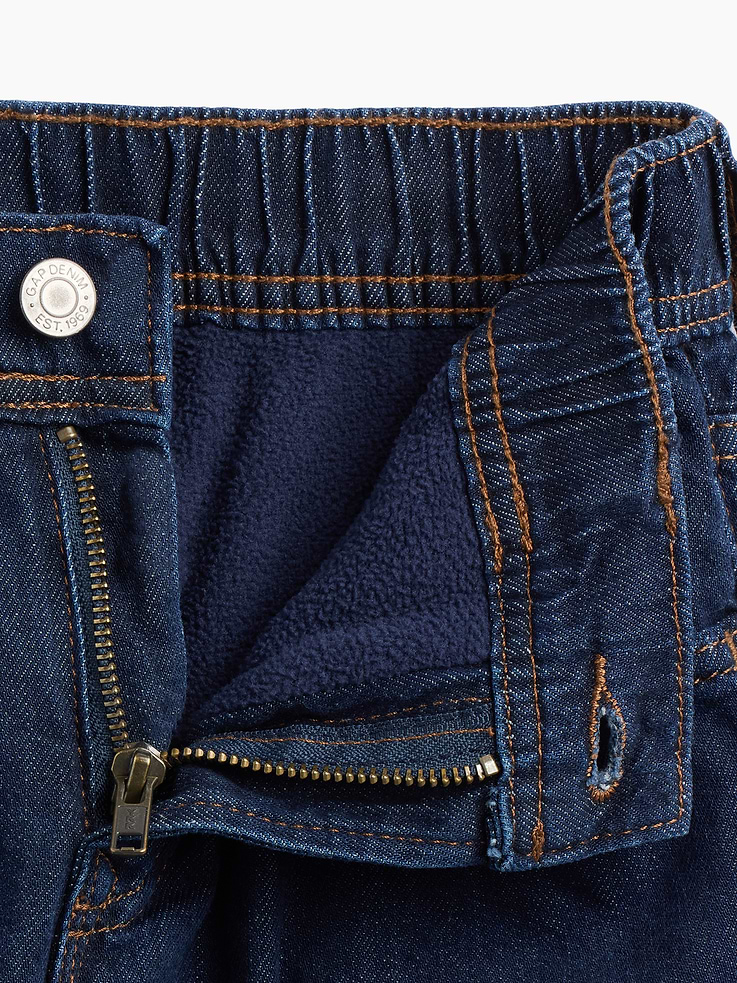Image 2 of 3, Kids Original Straight Cozy-Lined Jeans