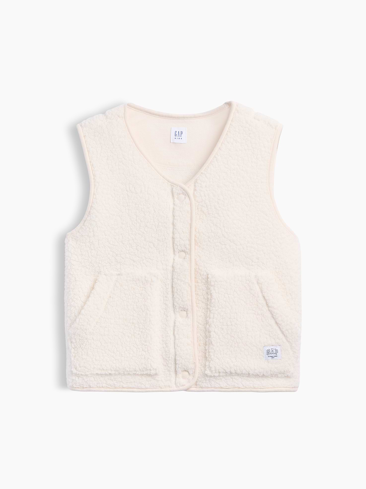Image number 2 showing, Kids Sherpa Vest