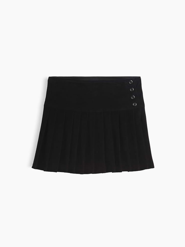 Image number 2 showing, Kids Corduroy Pleated Skirt