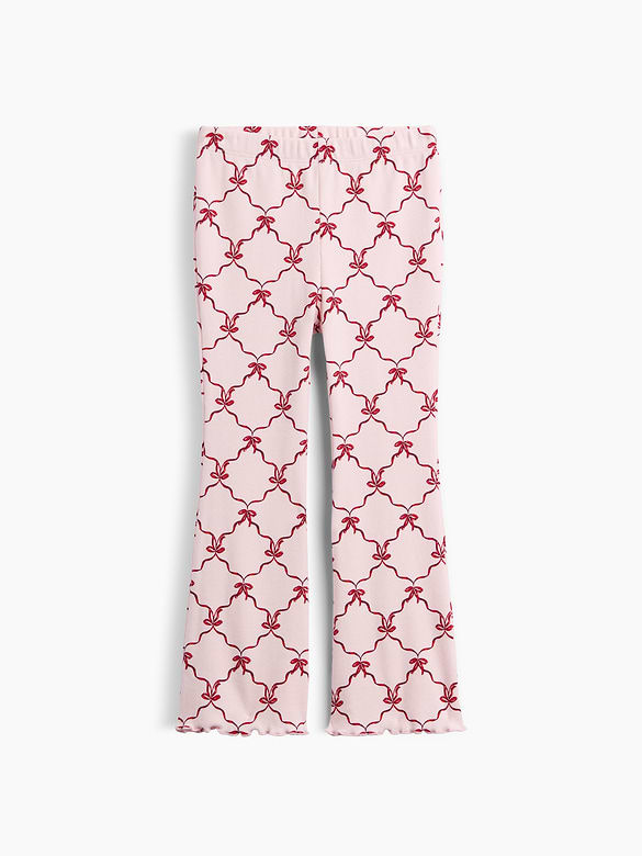 babyGap Pull-On Print Ribbed Flare Leggings