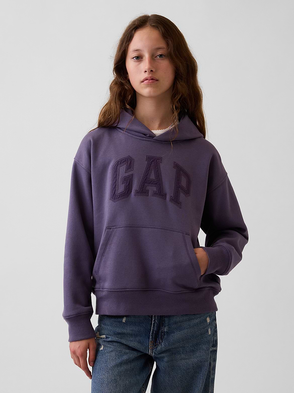 Kids VintageSoft Oversized Logo Hoodie