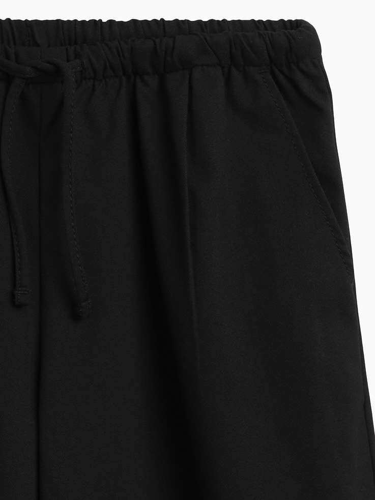 Image 5 de 5, Pantalon confort à jambe large à taille à cordon de serrage pour Enfant