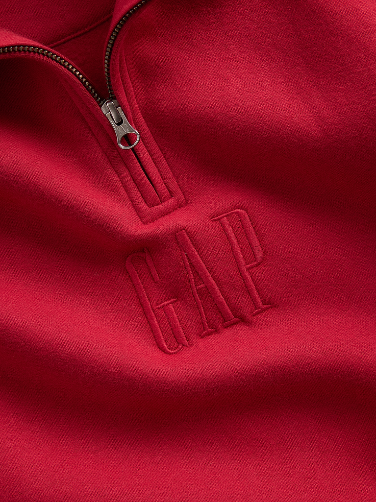 Image 5 of 5, Kids VintageSoft Relaxed Quarter-Zip Pullover