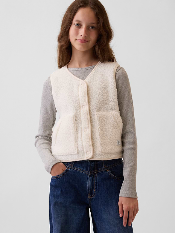 Kids Sherpa Vest