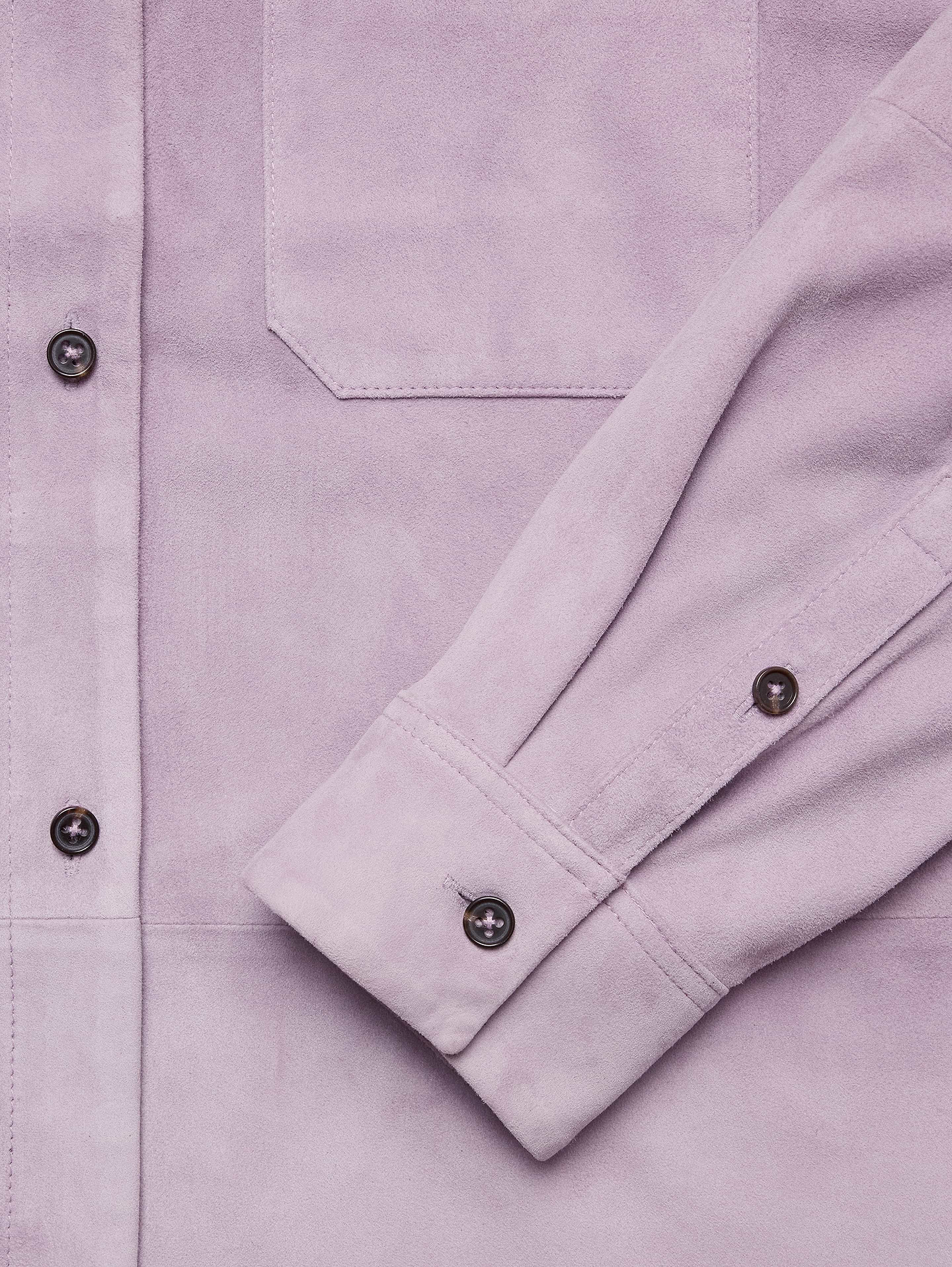Image number 6 showing, Suede Shirt Jacket