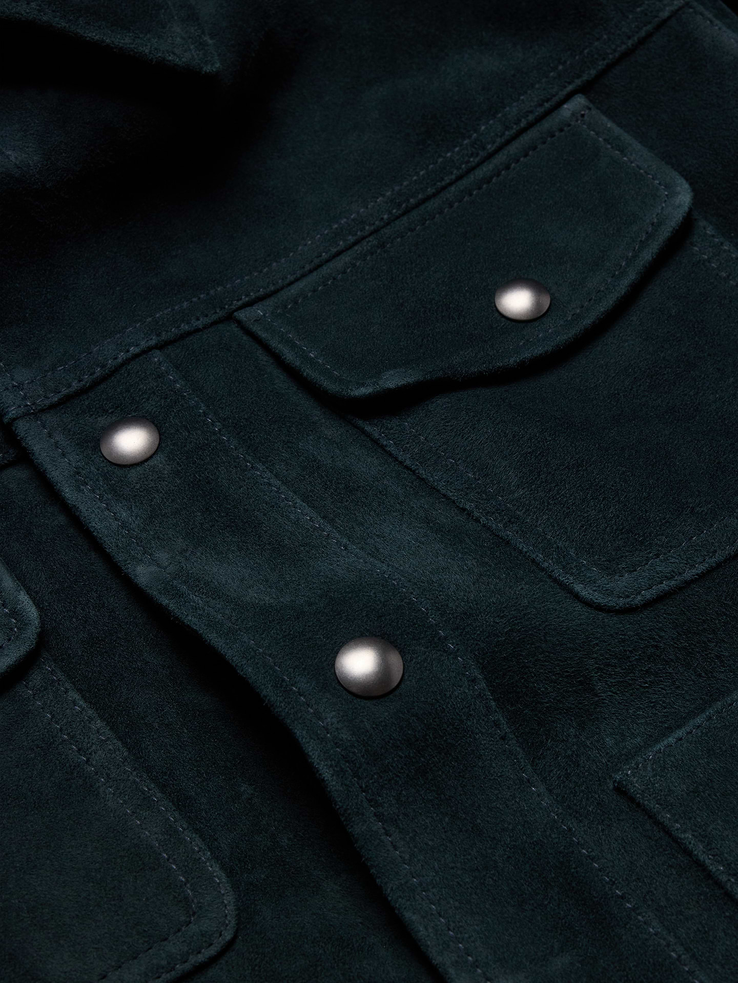 Image 6 de 8, Veste de camionneur en suède