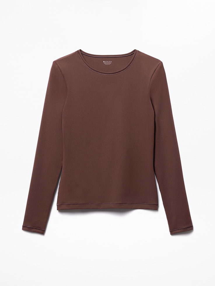 Image 7 of 7, BodyMove Crew Neck Long Sleeve Top
