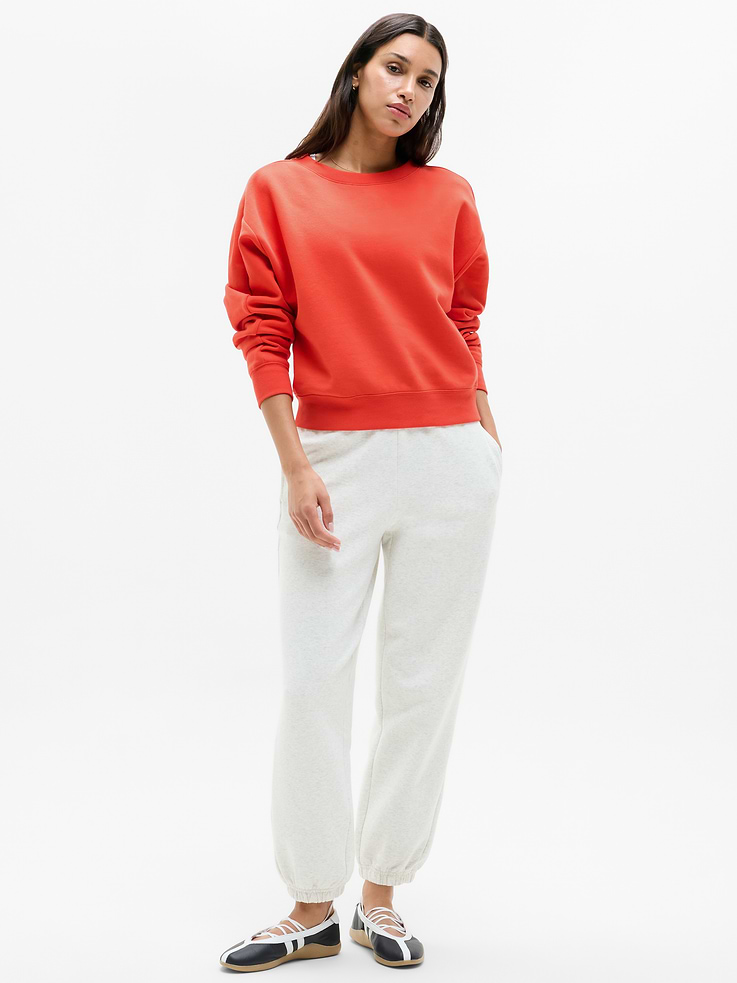 Image 5 of 6, Forever Fleece Classic Crew Sweatshirt