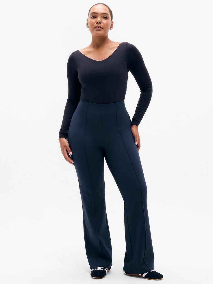 Image 5 of 6, Sport Ponte Flare Pant