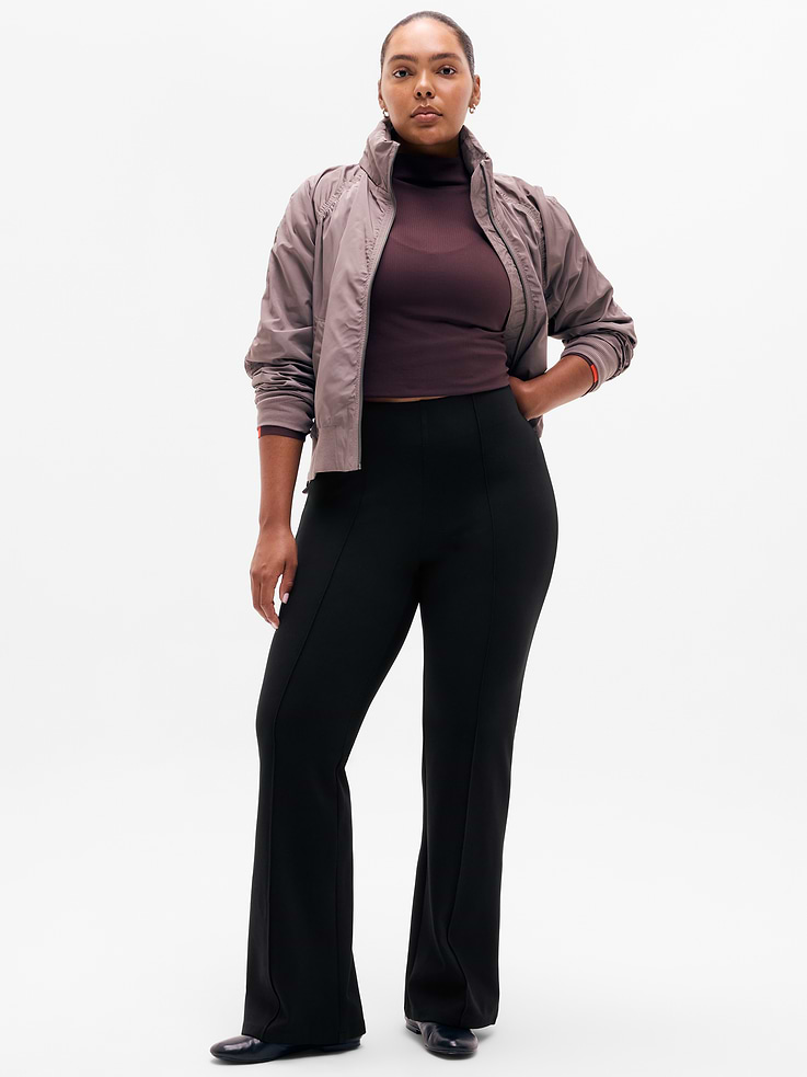 Image 5 of 6, Sport Ponte Flare Pant