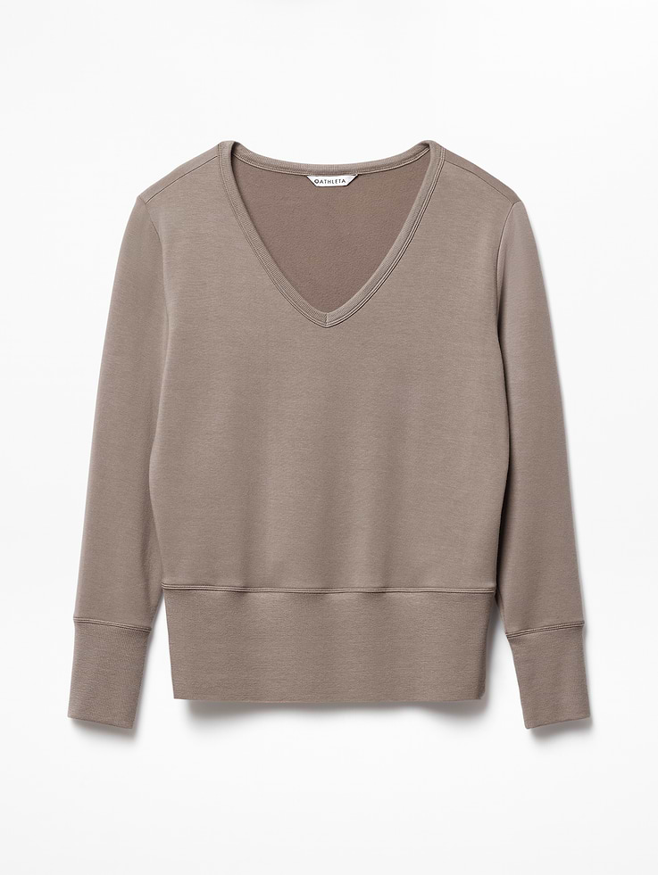 Image 6 of 6, Coaster Luxe V-Neck Sweatshirt
