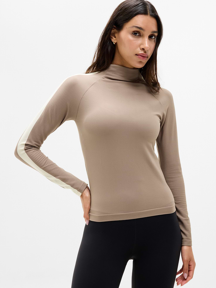Image 1 of 7, FOR: Your workday commute and weekend travels, from meetings to meetups, FEEL: Seamless construction for maximum comfort and minimal chafing, FAVE: Works as a close-to-body base layer or teamed up with your favorite bottoms, Product #1176000