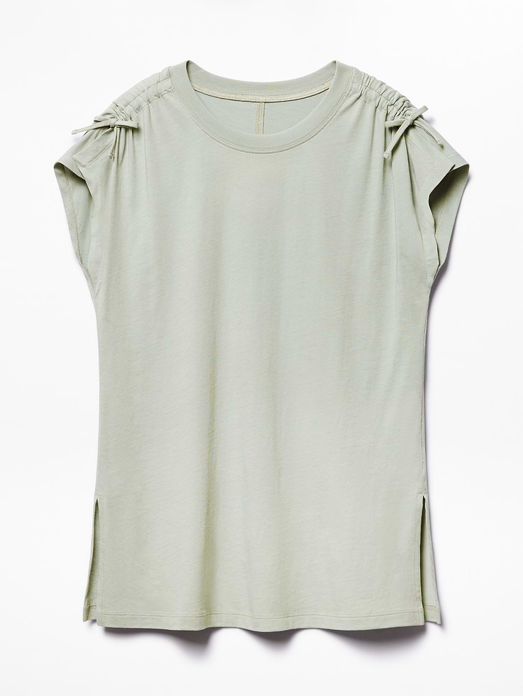 Image 5 of 5, Favorite Cotton Cinched Tee