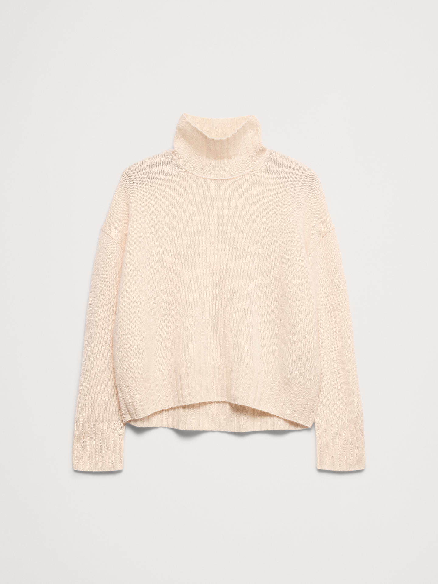 Image number 2 showing, Oversized Cashmere Turtleneck Sweater