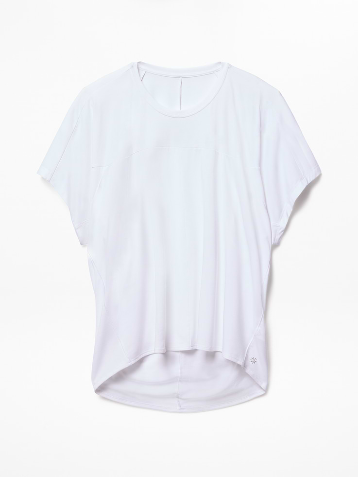 Image 4 of 4, Move With Ease Draped Tee