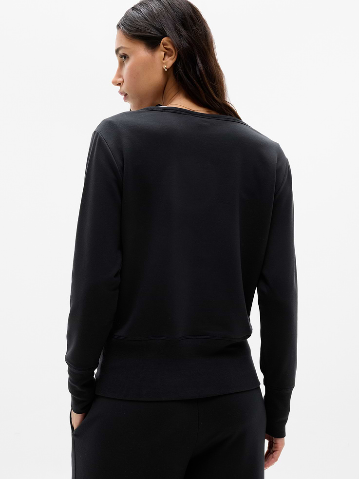 Image 3 of 6, Coaster Luxe V-Neck Sweatshirt