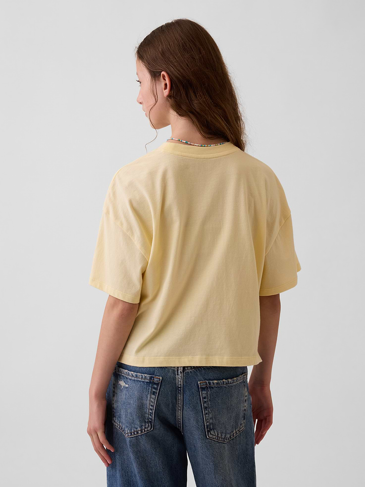 Image 3 de 4, T-shirt surdimensionné droit pour Enfant