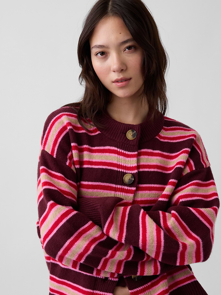 Image number 4 showing, CashSoft Oversized Chunky Cardigan