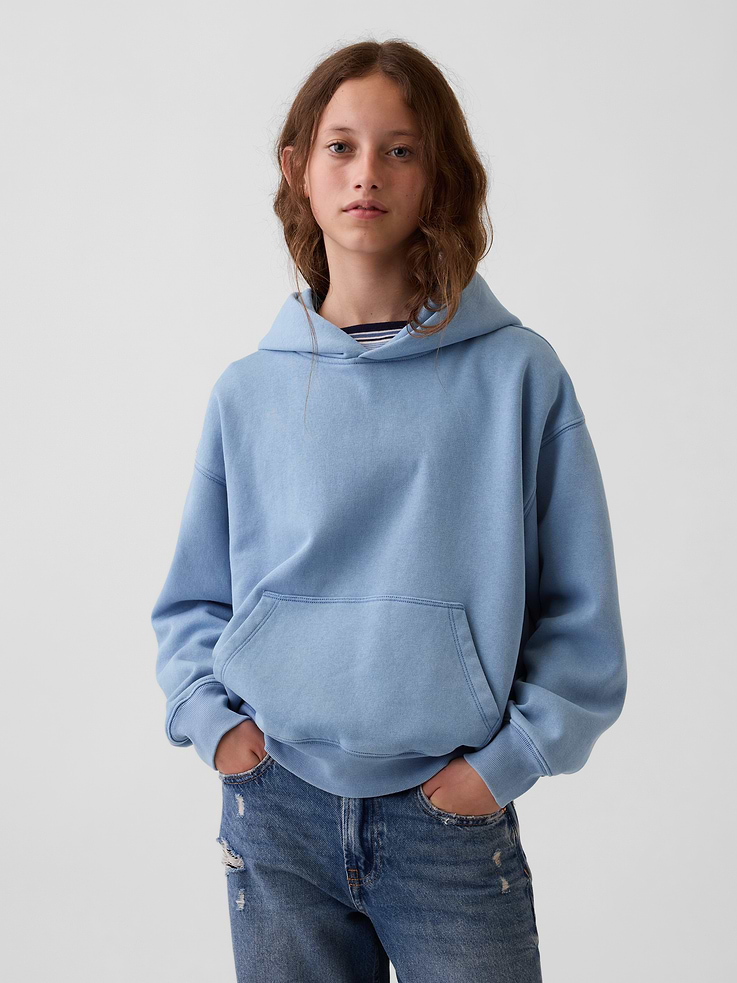 Image 2 of 6, Kids VintageSoft Relaxed Hoodie