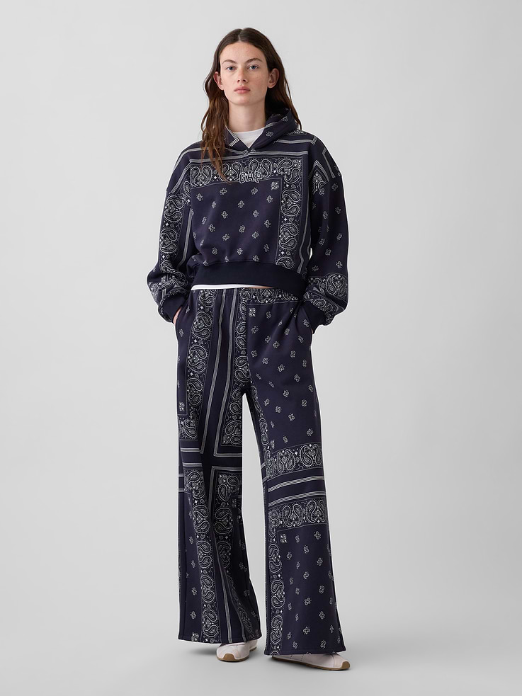 Image 5 of 7, VintageSoft Oversized Crop Hoodie
