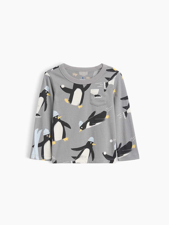 Baby & Toddler Mix & Match Print Pocket T-Shirt