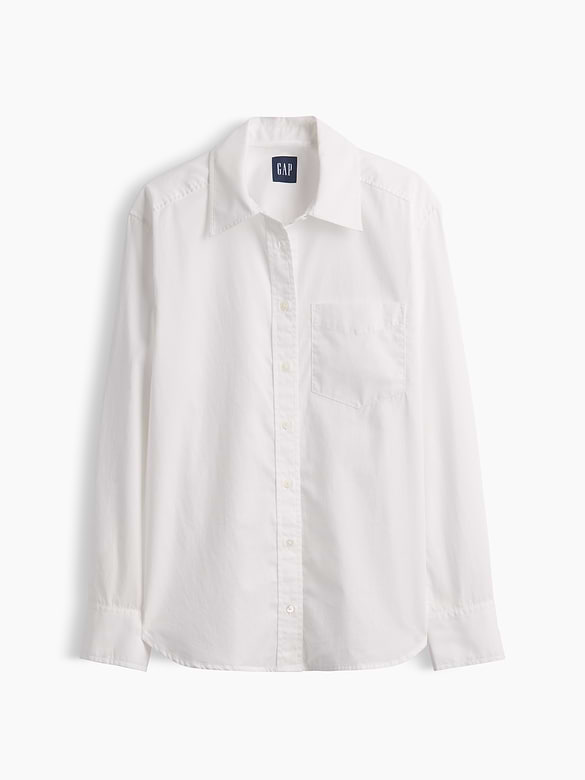 Organic Cotton Poplin Classic Shirt